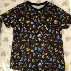 Colorful Eye Pattern T-Shirt